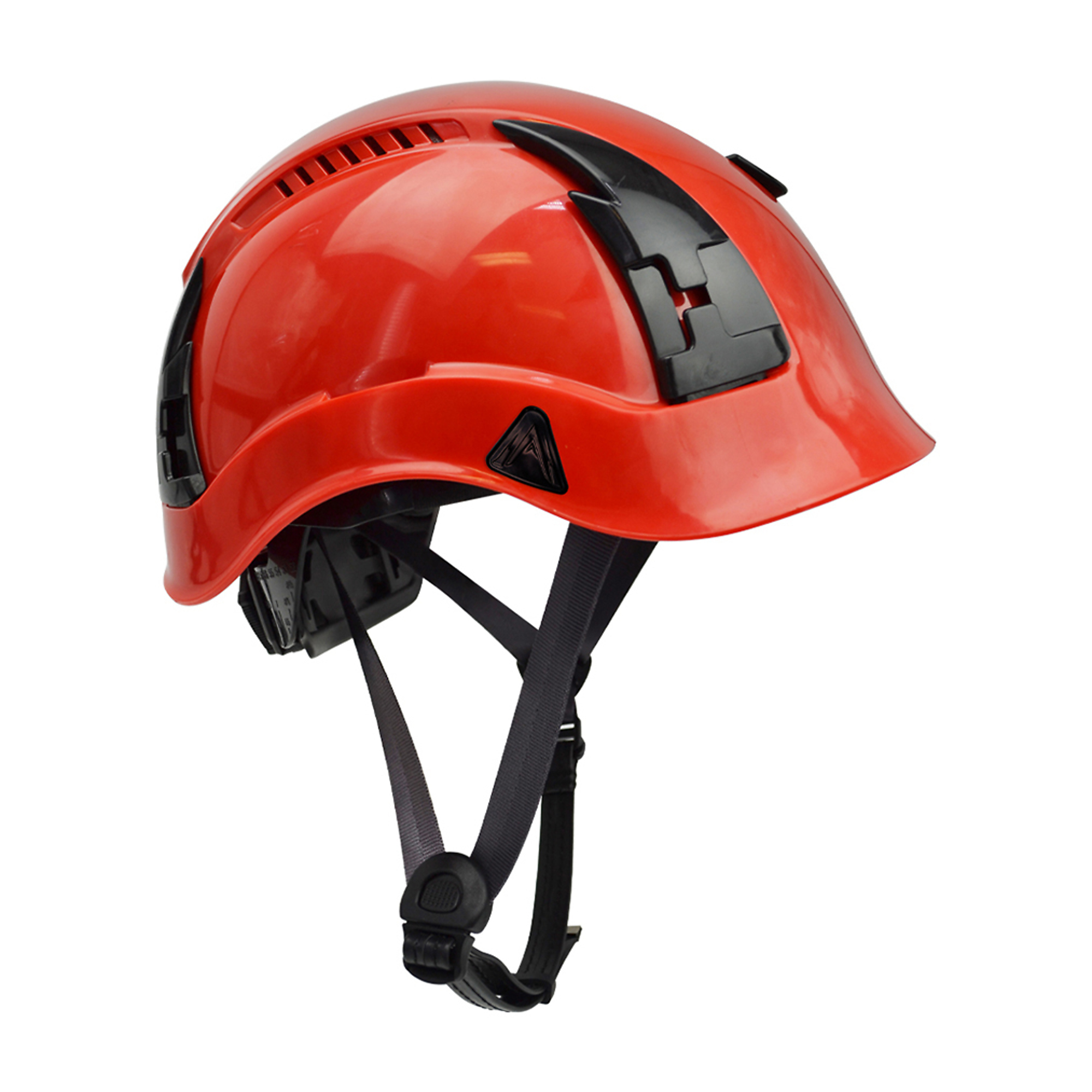 Malta Dynamics Apex Type 2 Safety Helmet — ANSI/OSHA Compliant, EN12492, Vented, Red, Class C, Model# HTR2000
